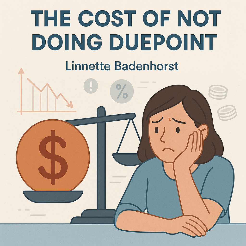 The cost of NOT doing DuePoint - Linnette Badenhorst