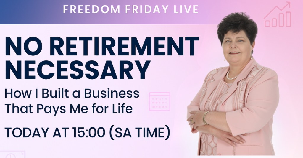 No retirement nessasry - Linnette Badenhorst